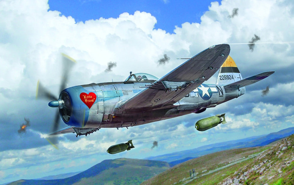 ITALERI 1/48 AIRCRAFT WW2 US P-47D Thunderbolt (E.T.O.)