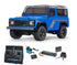 Tamiya Land Rover '90 Defender 90 Painted blue CC-02 starter pack