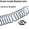 FoG Models 1/35 Scale WW2 5 meters BARBED WIRE - 16 feet of simulated Razor Wire - Basing Model Railway