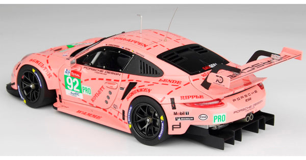 NUNU 1/24 CARS Porsche 911 992 LM 18 Pink Pig