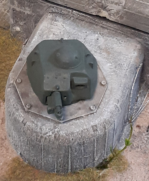 FoG Models 1/35 scale WW2 Tank turret Bunker - Atlantic wall series #1