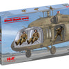 ICM AIRCRAFT 1:48 Black Hawk Helicopter Crew (3 Figures)