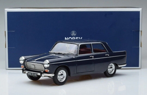 Norev 1:18 1965 Peugeot 404 - Amiral Blue