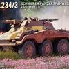 Miniart 1/35 WW2 German Sd.Kfz.234/3 Schwerer Panzerspahwagen Stummel # 53001