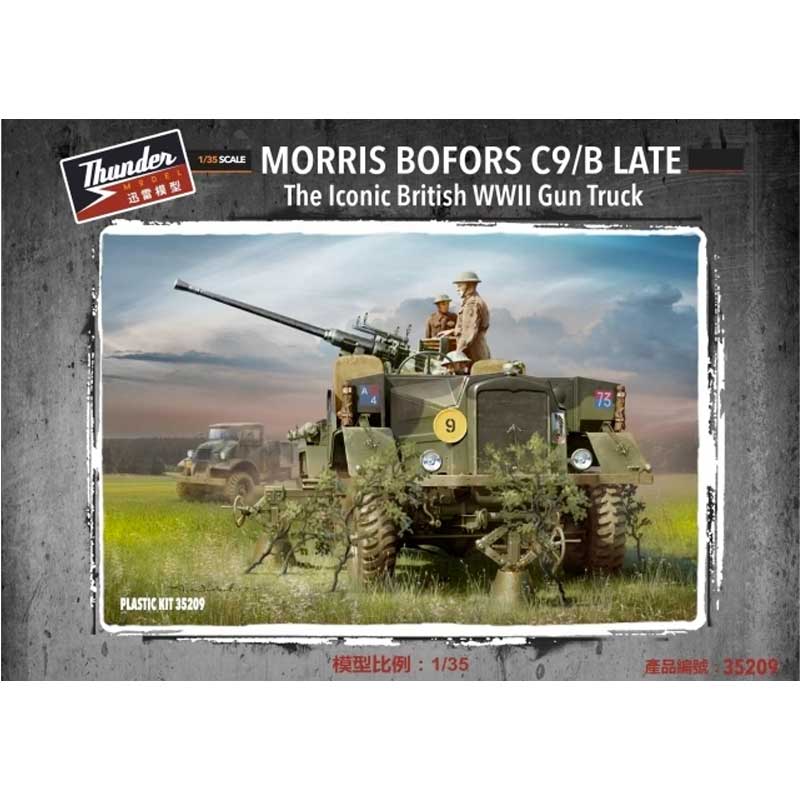 Thunder models 1/35 WW2 British Morris C9/B Bofors Gun Truck