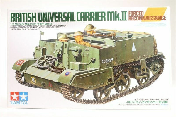 Tamiya 1/35 scale WW2 British Universal Carrier Mk.II Forced Recon