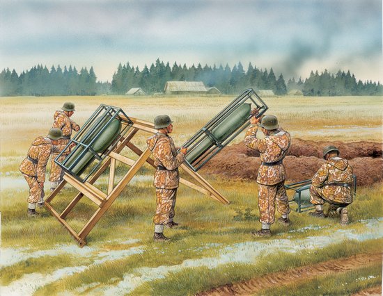 Dragon 1/35 WW2 German Rocket Launcher with Crew