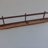 1/35 scale wooden 2 Rail fence (2 lengths per pack)