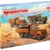 ICM 1/35 WW2 German Wehrmacht 3t Trucks (V3000S, KHD S3000, L3000S)