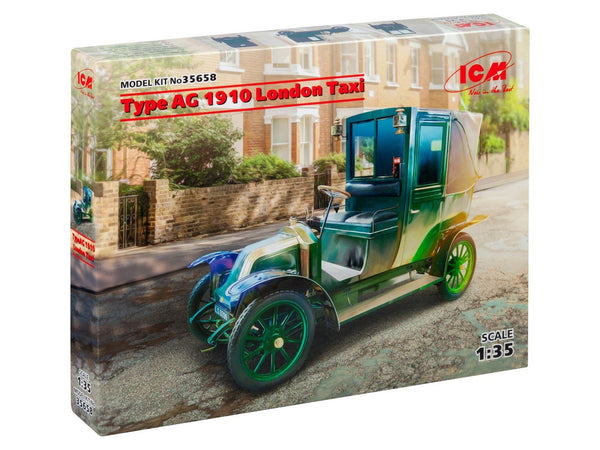 ICM 1/35 scale Type AG 1910 London Taxi WW1 era