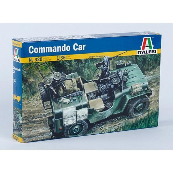 Italeri 1/35 scale WW2 Allied SAS COMMANDO CAR model kit