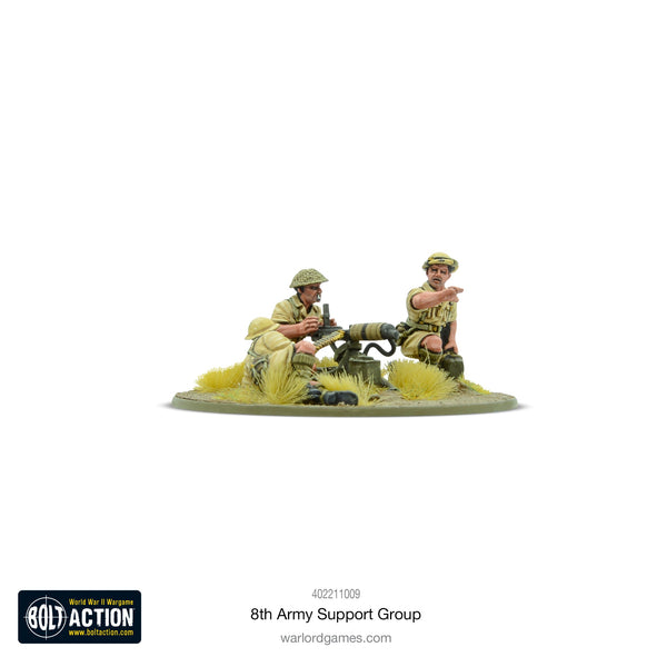 Warlord Games 28mm - Bolt Action WW2 British 8th Army Support Group