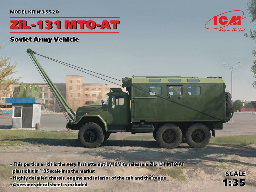 ICM 1/35 Russian ZiL-131 MTO-AT, Soviet Recovery Truck