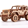 Wood Trick 3D wooden model kit Safari Car 4×4