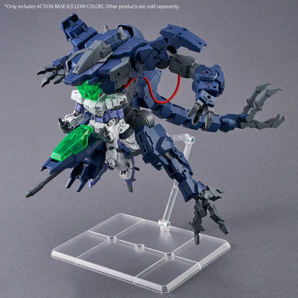 BANDAI HOBBY Action Base 8 Clear display stand with adjustable arm