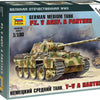 Zvezda 1/100 scale WW2 German PZ.KPFW V PANTHER AUSF G