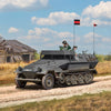 ICM 1/35 Beobachtungspanzerwagen Sd.Kfz.251/18 Ausf.A, WWII German Observation Vehicle with 4 Crew Figures