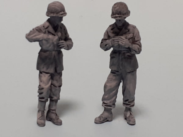 1/35 scale WW2 US GI's Chow time #1