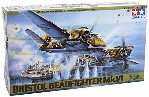 TAMIYA 1/48 Scale AIRCRAFT WW2 RAF BRISTOL BEAUFIGHTER MK.6