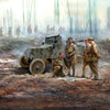 ICM 1/35 WW1 Model T RNAS Armoured Car with WWI British Tank Crew