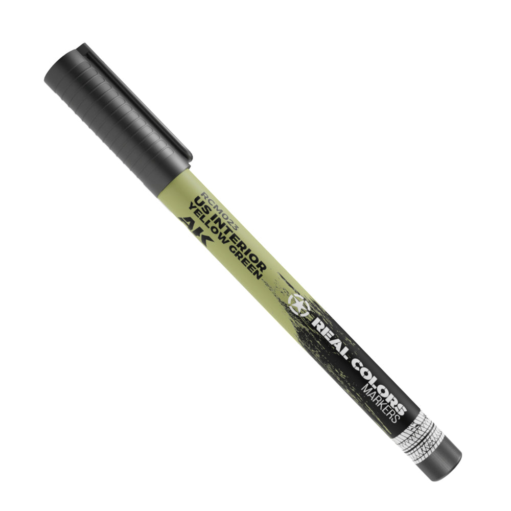 AK Interactive Real Colour Marker - US INTERIOR YELLOW GREEN