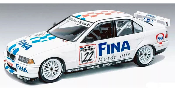 BEEMAX 1/24 CARS BMW 320 Fina BTCC 96 Winner