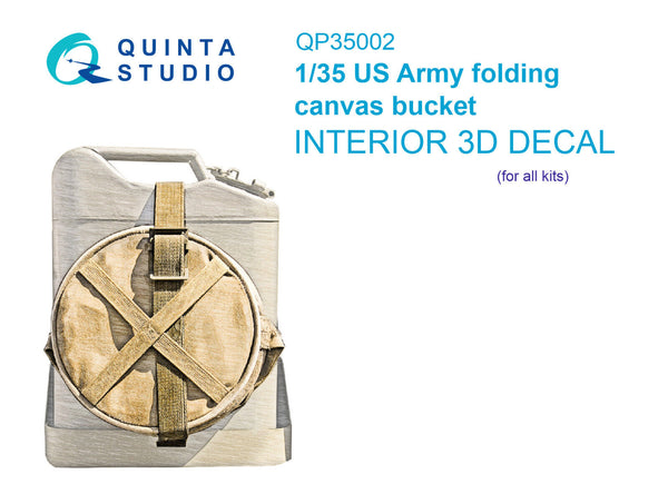 Quinta Studio 1/35 WW2 US Army folding canvas Bucket