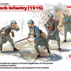 ICM 1/35 WW1 French Infantry (1916) (4 figures)