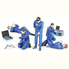 TAMIYA 1/24 Scale CARS RALLY MECHANICS SET OF FIGURES pit crew
