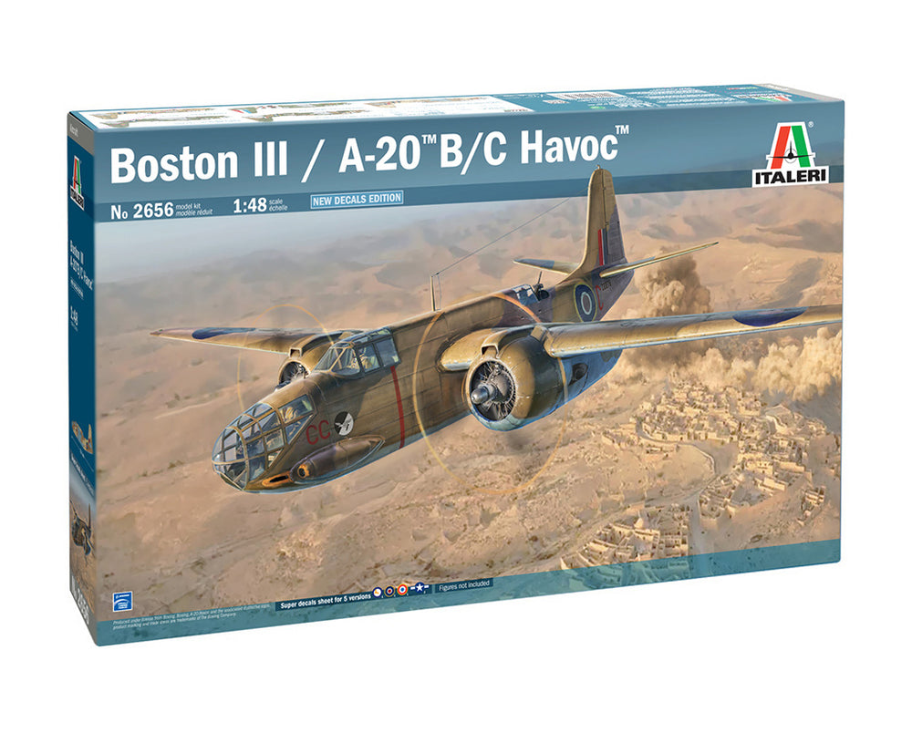 Italeri 1/48. A – 20B / BOSTON III aircraft model kit