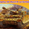 Dragon 1/72 WW2 German PZ KPFW IV Ausf H W/Schurzen