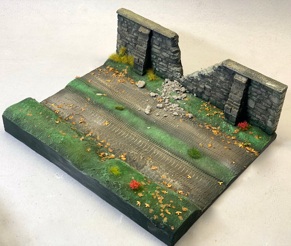 FoG Models 1/35 scale Country lane Diorama base. #2