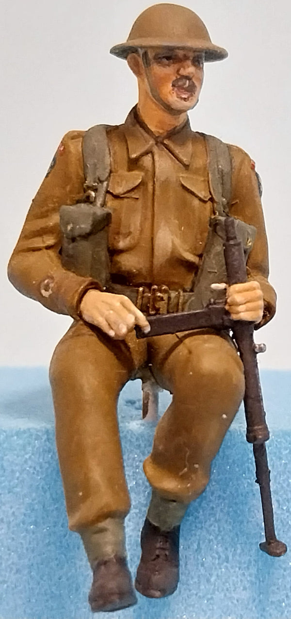 Homefront 1/35 scale WW2 British Infantry sitting #5