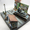 FoG Models 1/35 European street and wall Diorama display base 160mm x 80mm