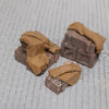HFS 1/35 Stowage set #3 – WW2 British 'Boxes and tarps' 3 pce set