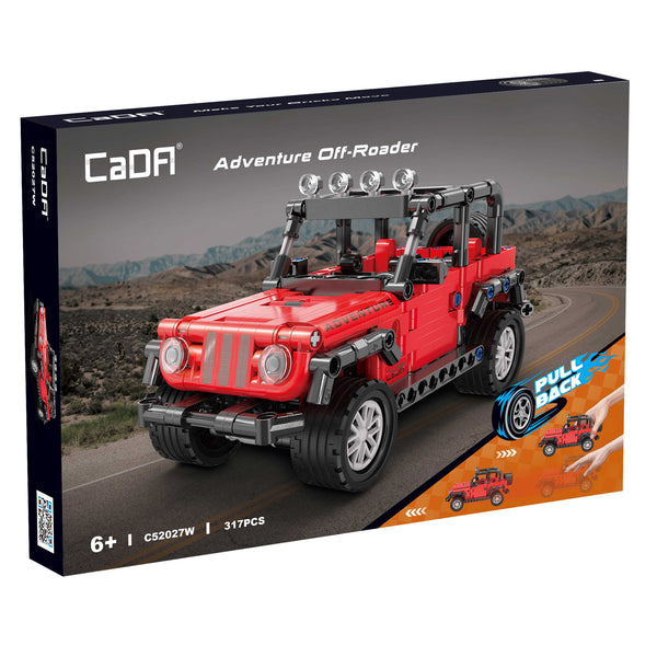 Cada PULL BACK SERIES Defend · OFF- road vehicles -  389pcs