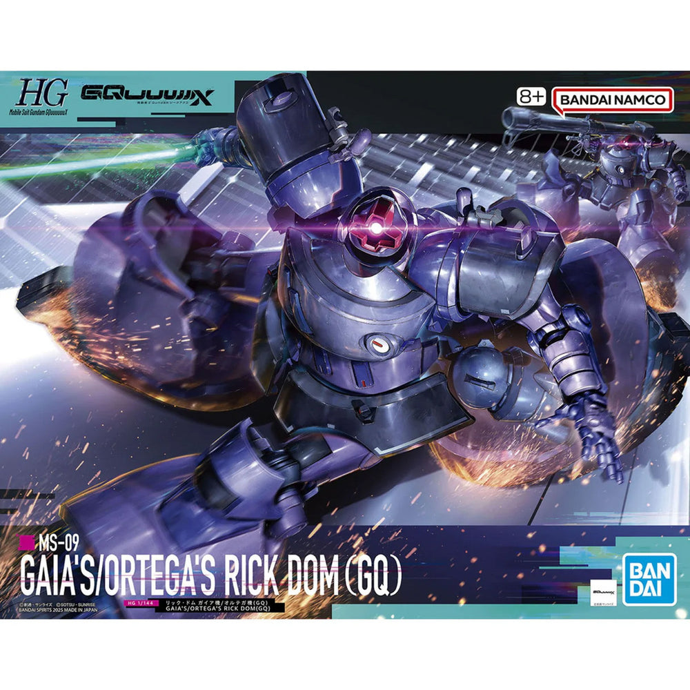BANDAI HOBBY HG 1/144 Rick Dom (Gaia / Ortega) (GQ)