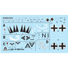 Italeri 1/72 scale WW2 German Bf 109 G-2/G-6 Aces plane model kit