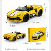CADA 1:32 CARS Golden Star Crest Racing Car - 160 pcs