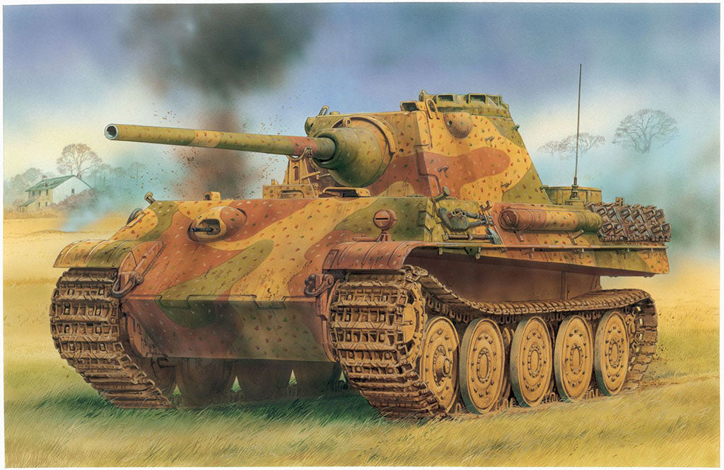 Dragon 1/72 WW2 German Sd Kfz 171 Panther Ausf F tank | Fields of Glory ...
