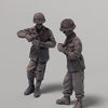 1/35 scale WW2 US GI's Chow time #1