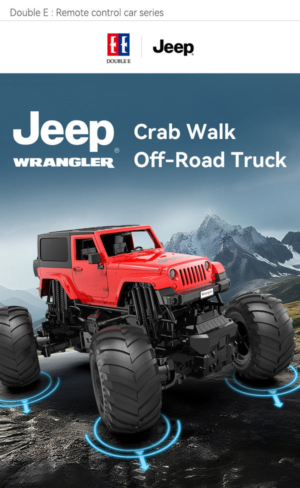 EE ROCK CRAWLER Jeep Wrangler RC Crab-Stunt Monster Truck