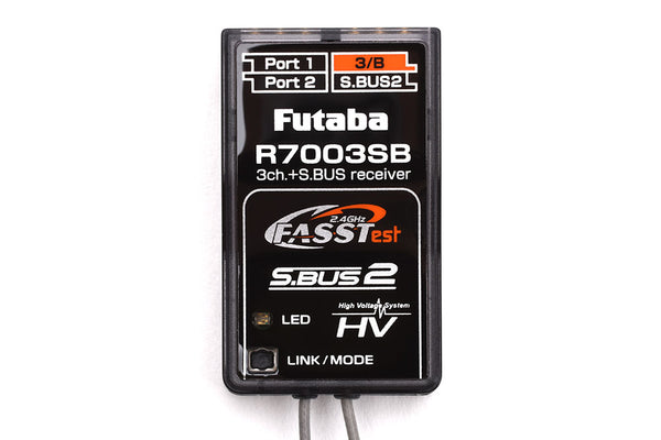 Futaba R7003SB Receiver - 3/18-Channel S-Bus (HV) 2.4GHz FASSTest