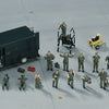 Hasegawa 1:72 Scale U.S Pilot + Ground Crew Set figures accessories