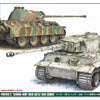 Hasegawa 1:72 Tiger I and Panther G German Army Main Battle Tank Combo Set Kit