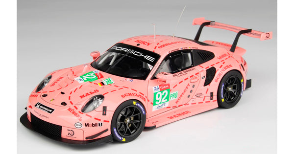 NUNU 1/24 CARS Porsche 911 992 LM 18 Pink Pig