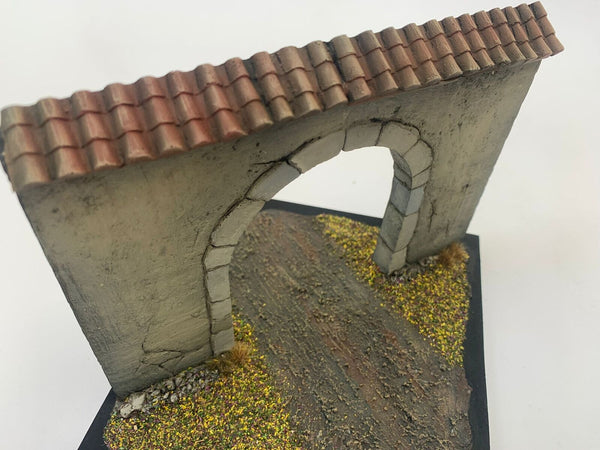 FoG Models 1/35 Scale Stables entrance wall gateway diorama