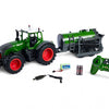 Carson 1:16 Farm Tractor with Road Tank - Green C907344
