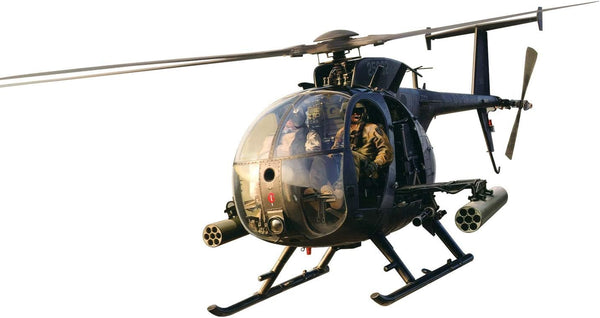 KITTY HAWK 1/35 Scale AH-6J Little Bird nightstalkers helicopter model kit