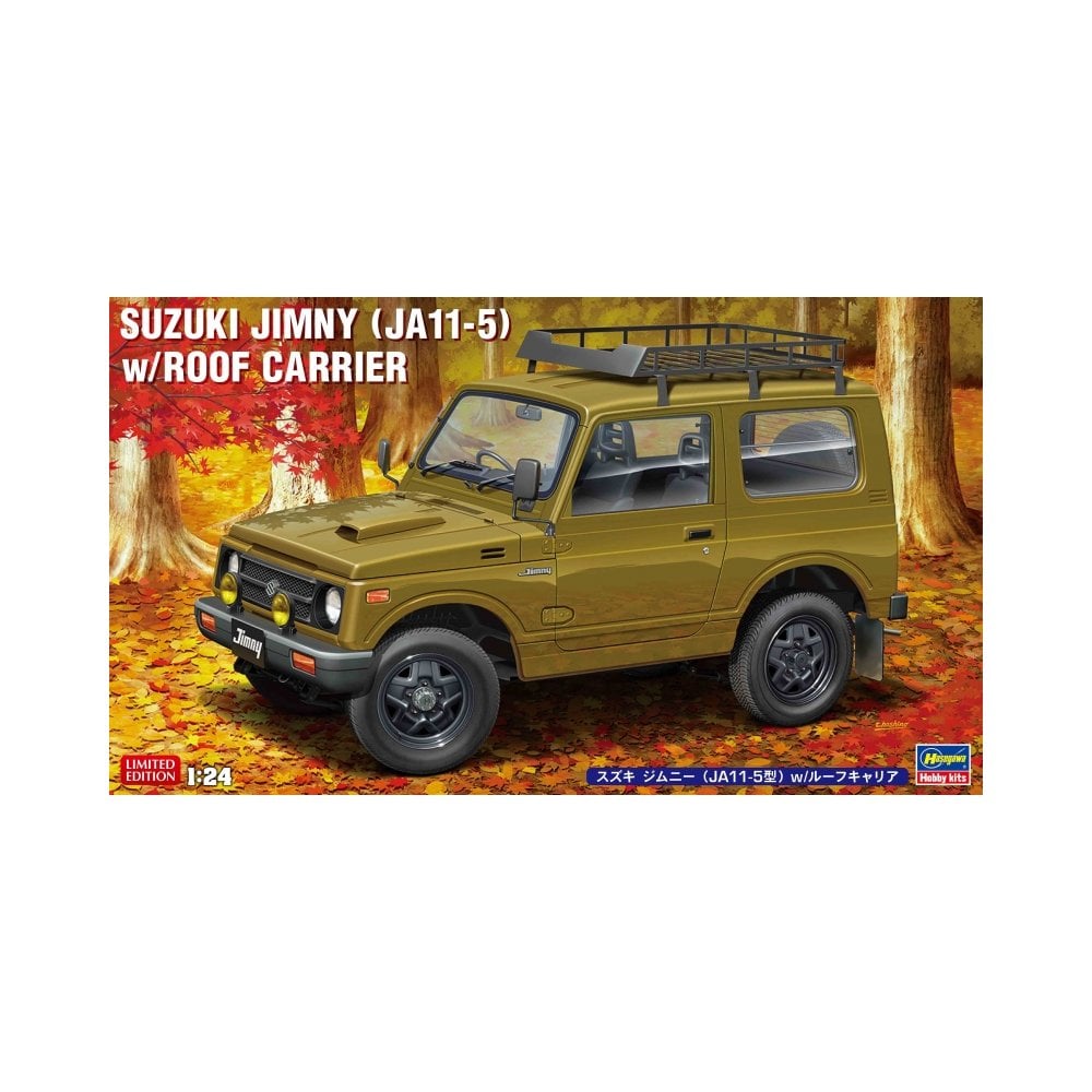Hasegawa 1:24 Suzuki Jimny (JA11-5) with Roof Carrier